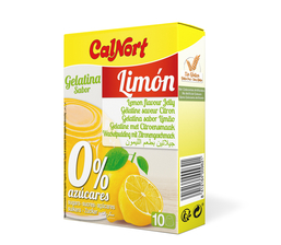 Gelatina sabor Limón 0% Azúcares 28 g CALNORT