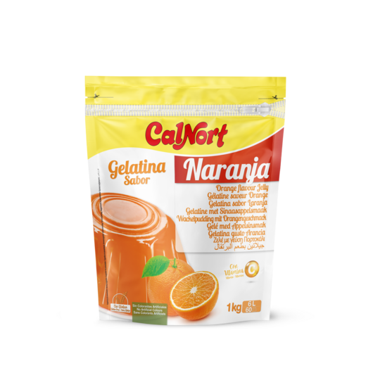 Gelatina sabor Naranja 1 kg CALNORT