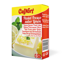 Pastel Fresco sabor Limón 75 g CALNORT