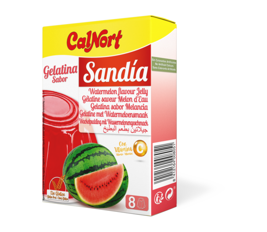 Gelatina sabor Sandía 170 g CALNORT