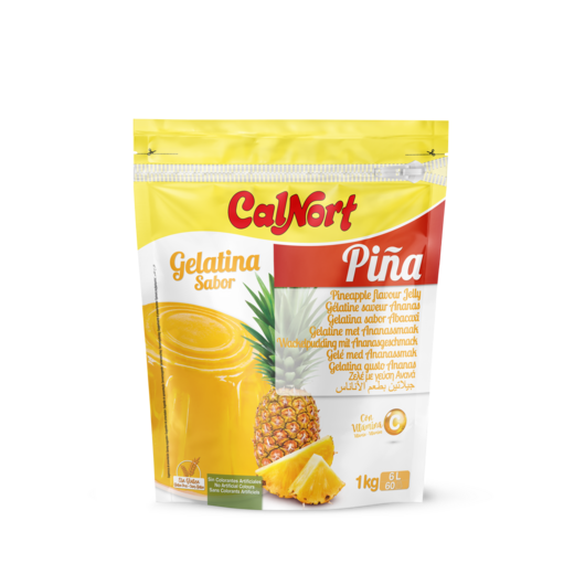 Gelatina sabor Piña 1 kg CALNORT