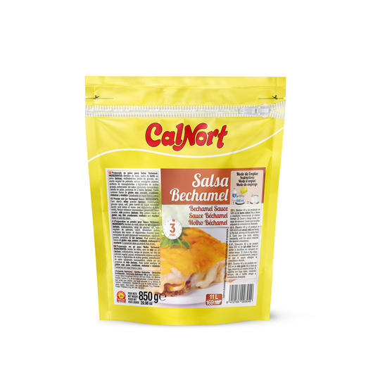 Salsa Bechamel 850 g CALNORT
