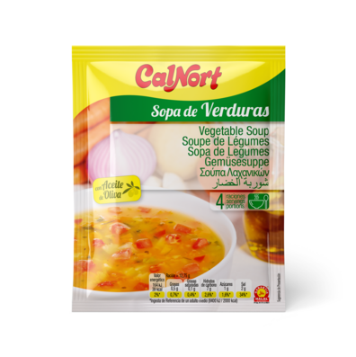 Sopa de Verduras con Aceite de Oliva, sobre de 51 g