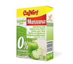 Gelatina sabor Manzana 0% Azúcares 28 g CALNORT